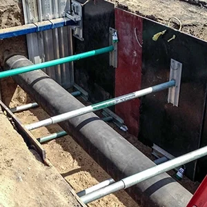 Hydraulic Trench Shoring