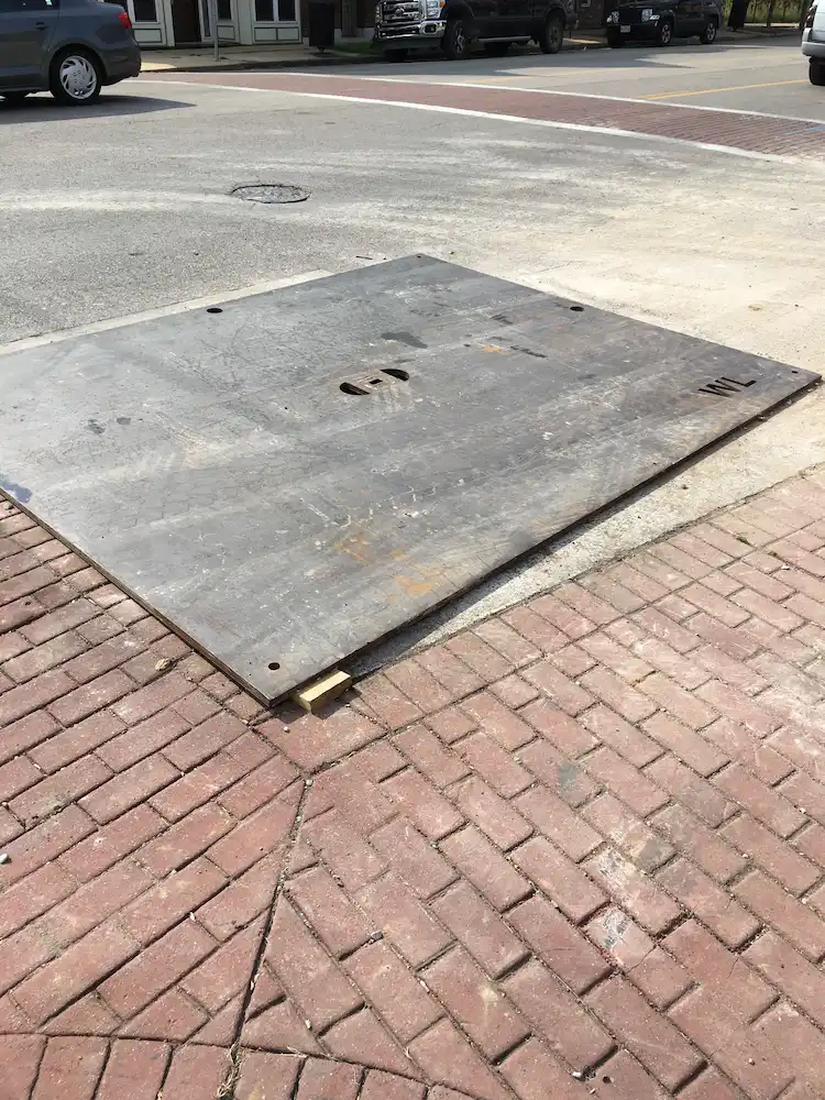 Trench Plates - Steel Road Plates