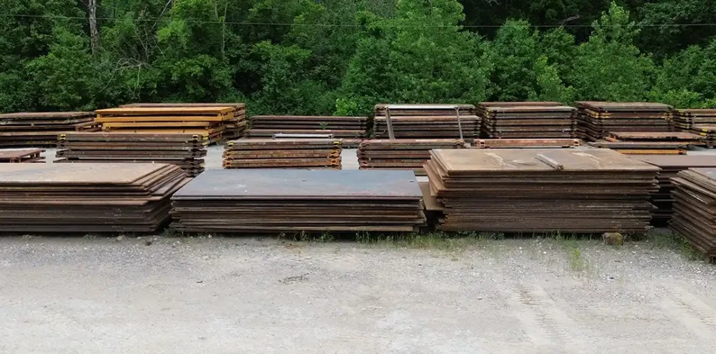luby shoring steel plates available for rent